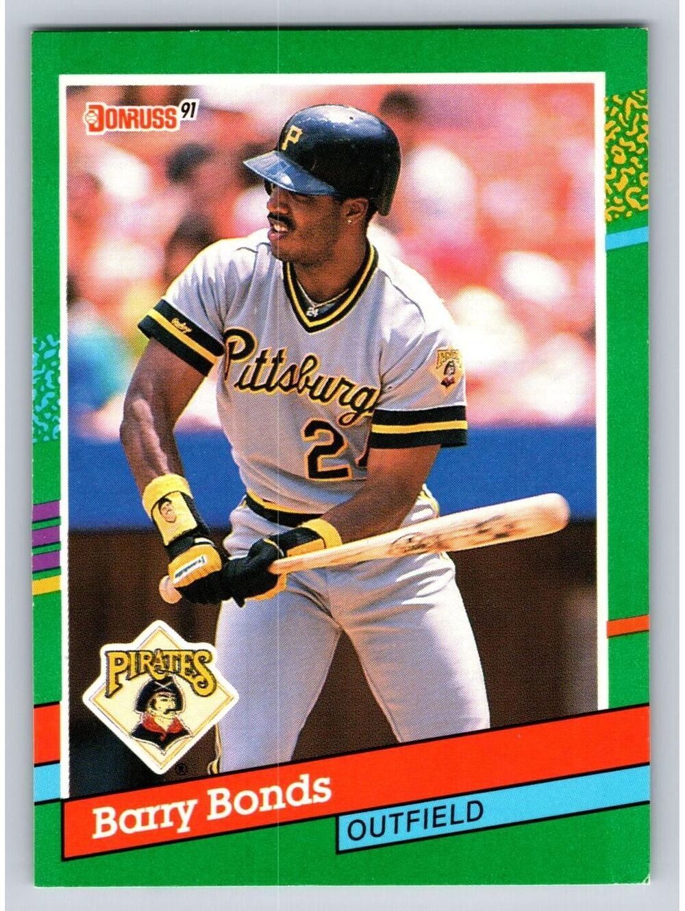 1991 Donruss #495 Barry Bonds Baseball Card